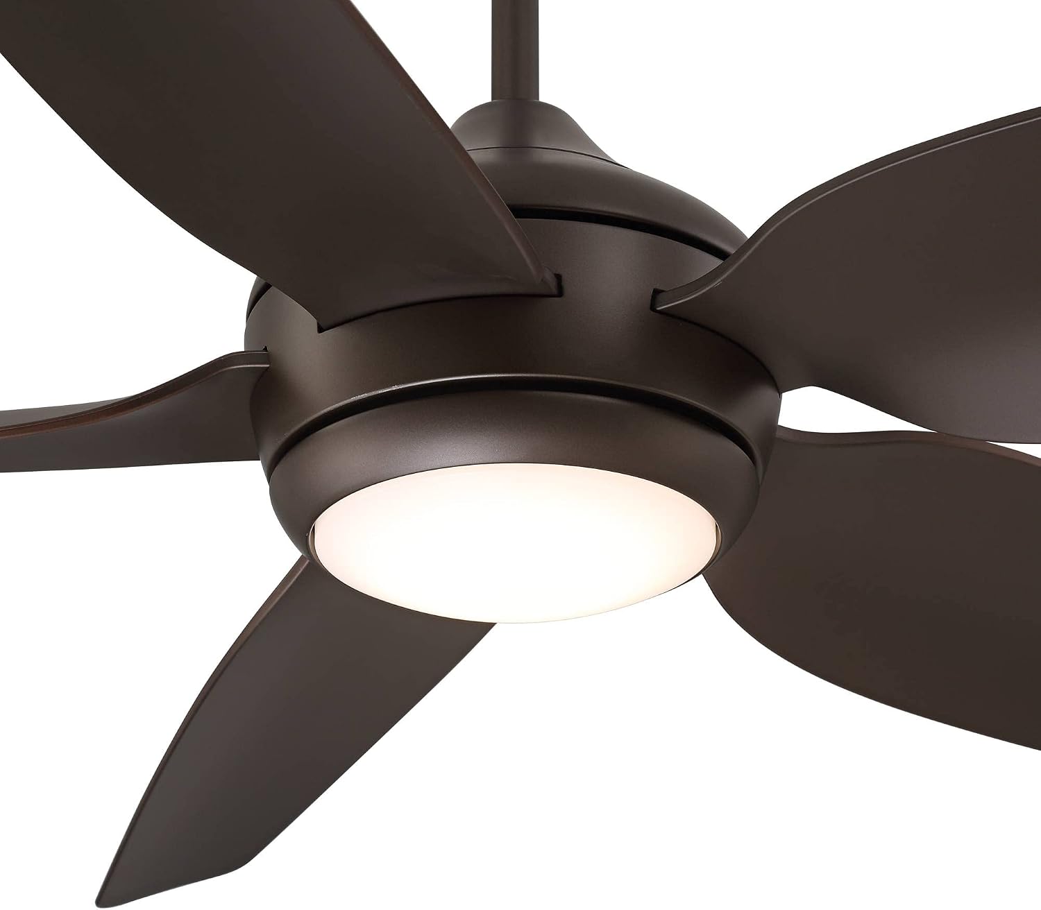 Casa Vieja 52' Del Diego Modern Industrial Indoor Outdoor Ceiling Fan with LED Light Remote Control Bronze Brown Damp Rated for Patio Exterior Shed House Home Porch Gazebo Garage Barn