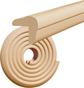 Furniture Edge & Corner Guards, Thick Table Bumper Guard, High Density for Different Size Furniture, Suitable for Home, Nursery(Almond Yellow,20M)