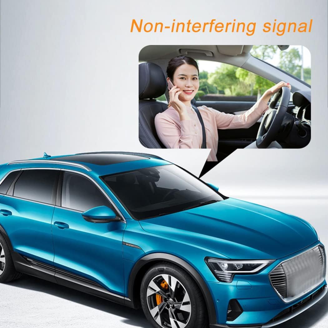 70% VLT Nano Ceramic Car Windshield Window Film 99% Anti UV Heat Control Sun Blocking Solar Tint for Car Front Rear Side Window, Light Green, 30Inch X 100Feet