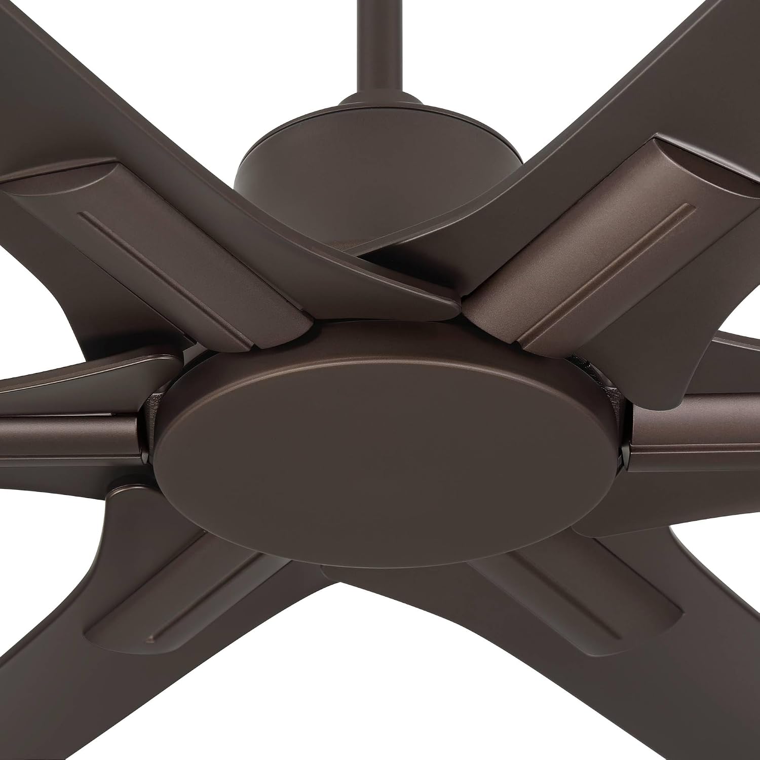 Casa Vieja 60' X-Force Farmhouse Rustic Indoor Outdoor Ceiling Fan 6 Blade Remote Control Emperial Bronze Finish Brown Blades Bedroom Patio Living Room Kitchen Porch Damp Rated Decorative DC Motor