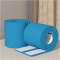 Self-Adhesive 20CM Wide Edge Corner Protector - Soft Rubber Foam Safety Strips for Tables, Chairs, Cabinets & Window Sills - 10M Blue Padding for Furniture Protection