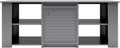 New Age Pet® ECOFLEX® 72' Jumbo Versa Stand, Standard Height Cabinet for Reptile & Small Animal Habitat, Lounge in Grey