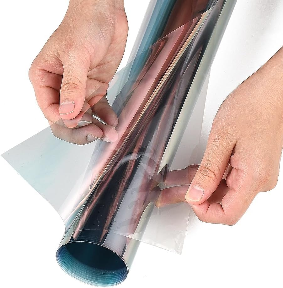 XhuangTech Window Tint for Cars, 78% VLT Chameleon Red Car Tints for Window, Blocks UV/IR Rays, Heat & Glare, Privacy Protection Adhesive Window Film for Windshield, Rear & Side Windows (60In x 100FT)