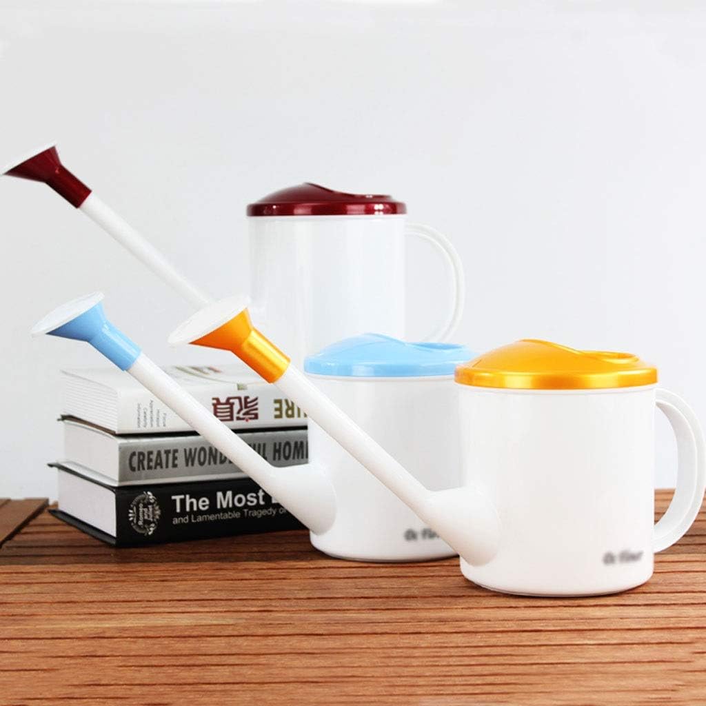 LUCBEI Garden Watering Can Small Household Resin Watering Can Colorful Long-Nosed Watering Can Watering Pot Gardening Tools 1.5L Long-Nosed Sprinkler Watering Can for Outdoor Plants