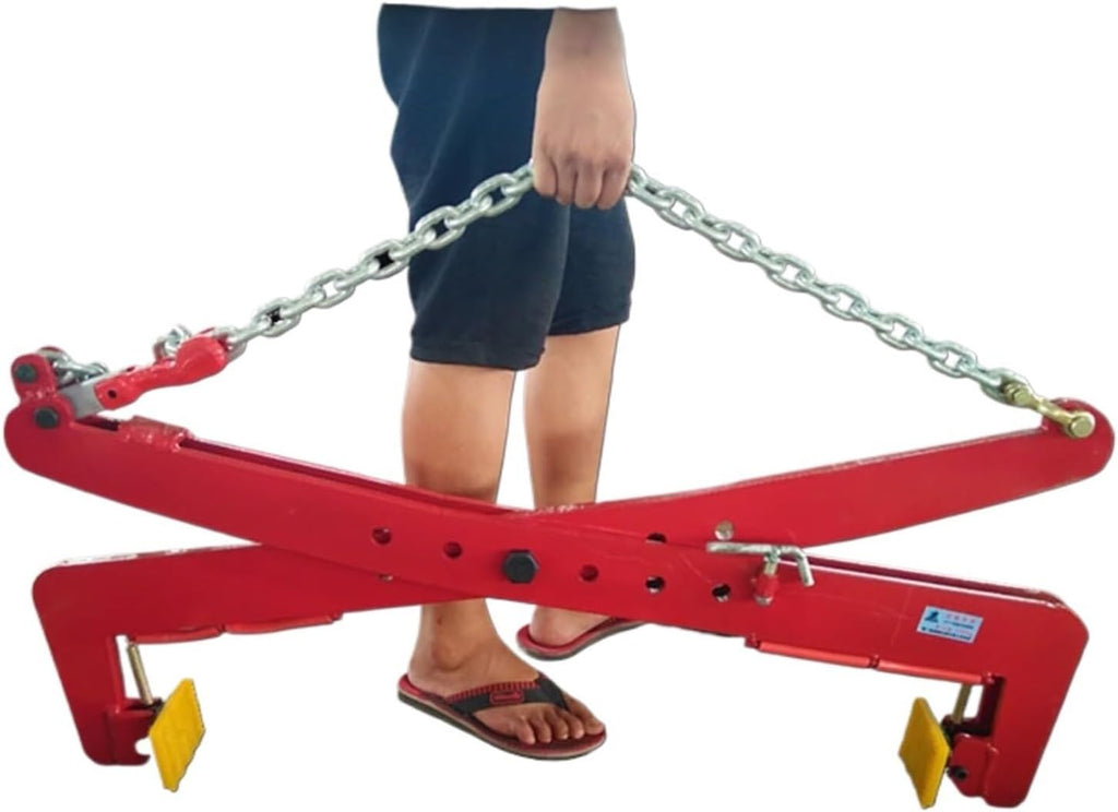 Granite Slab Lifting Clamp Heavy Duty Stone Scissor Lifter Clamp for Marble, Concrete Blocks, Slate Sheets(47in)