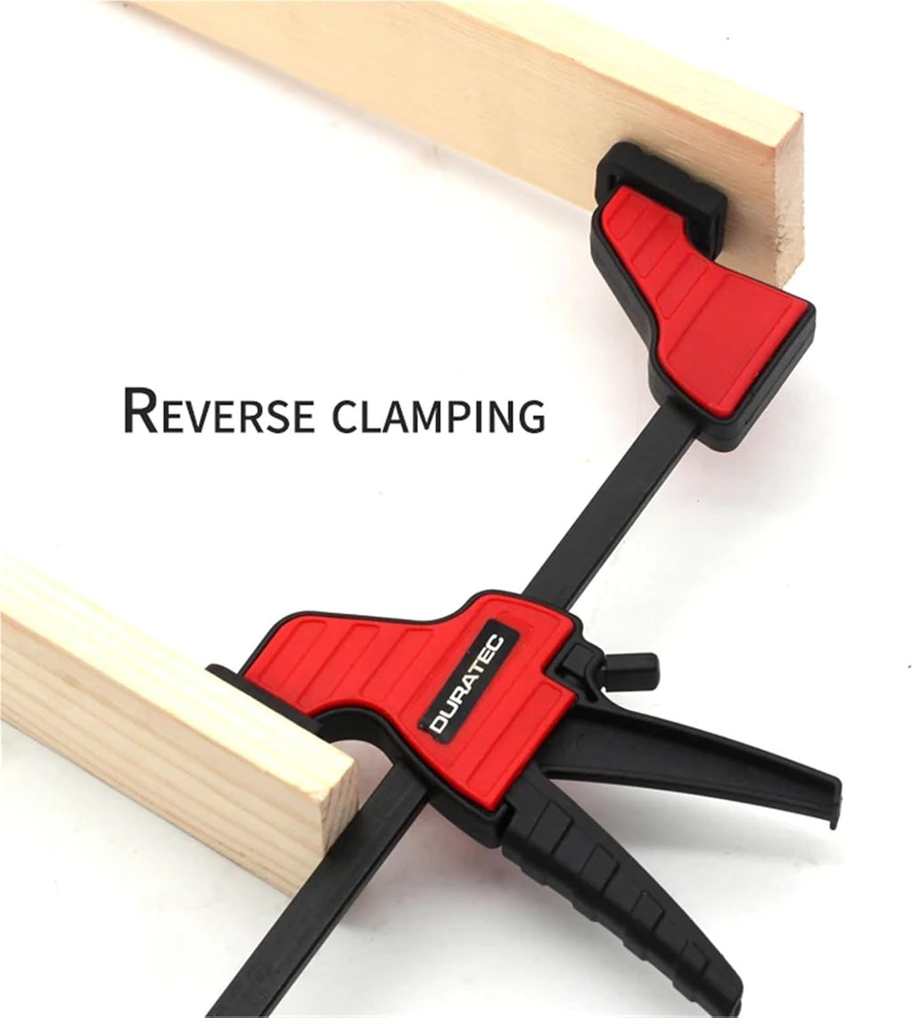 4pcs F Clamps Bar Clamps, Heavy Duty Quick Slide Wood Clamp Smooth Quick Slide Carpentry Bar Clips(4pcs 12inch)