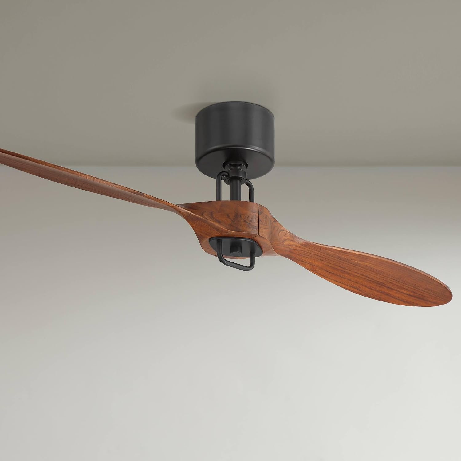 Casa Vieja 56' Longbow Black and Walnut Indoor/Outdoor Ceiling Fan