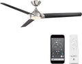 WAC Lighting F-088L-BN/MB Zelda Indoor Ceiling Fan Brushed Nickel Matte Black