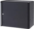 Trinity 24 Inch Garage Wall Storage Cabinet, 22 Gauge Steel, Wall-Mount, Adjustable Shelf and Reversible Door for Tools, Cleaning Supplies, and More, Black