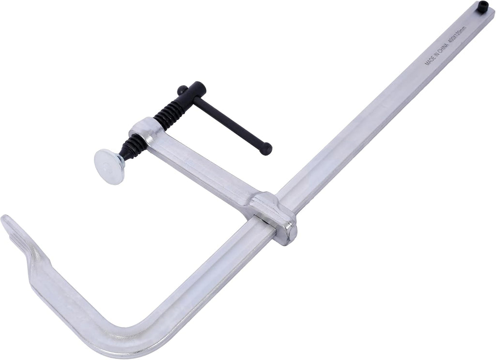 4-Piece Drop-Forged Steel F-Clamp Set (12' & 16') for Welding, Woodworking, Metal Fabrication