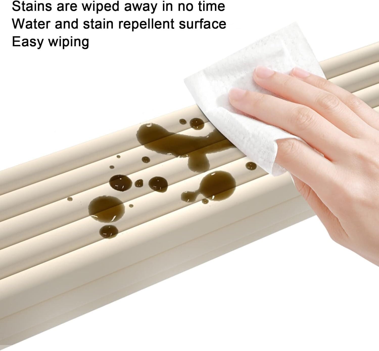 Parking Garage Corner Guards, Workshop Sponge Protectors, Table and Chair Furniture Garage Edge Corner Guards,Brown-2m-9pcs