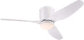 Westinghouse Lighting 7225100 Carla Ceiling Fan with Light and Remote Control, 46 Inch, White