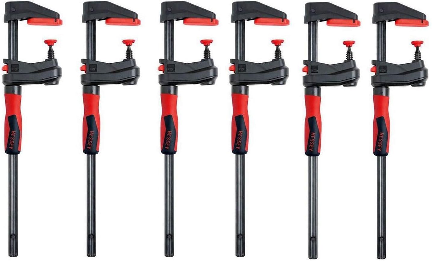 BESSEY GK30 12' GearKlamp 6-PK - Unique Clamping Solution for Tight Spaces