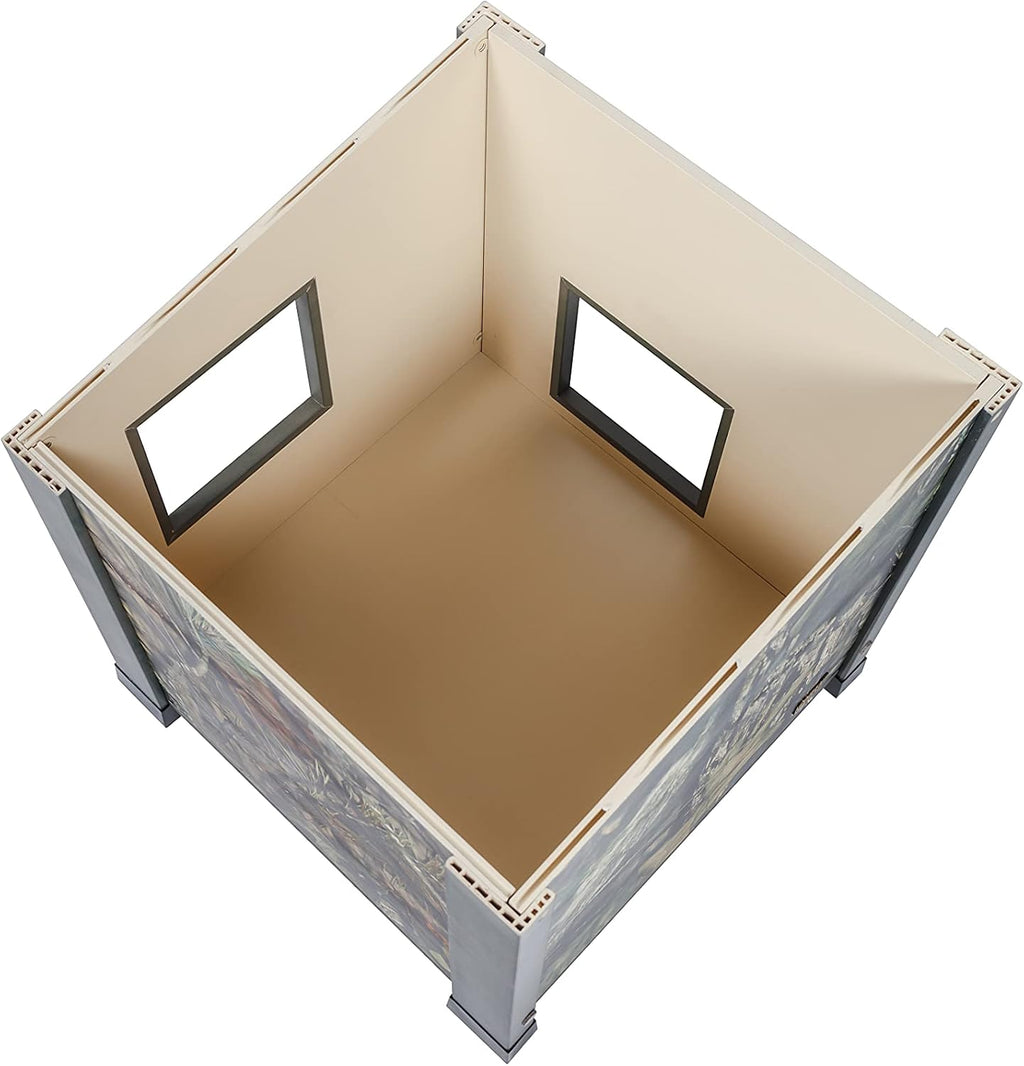 New Age Pet ECOFLEX Outdoor Cat House, Mossy Oak (ECTH351)