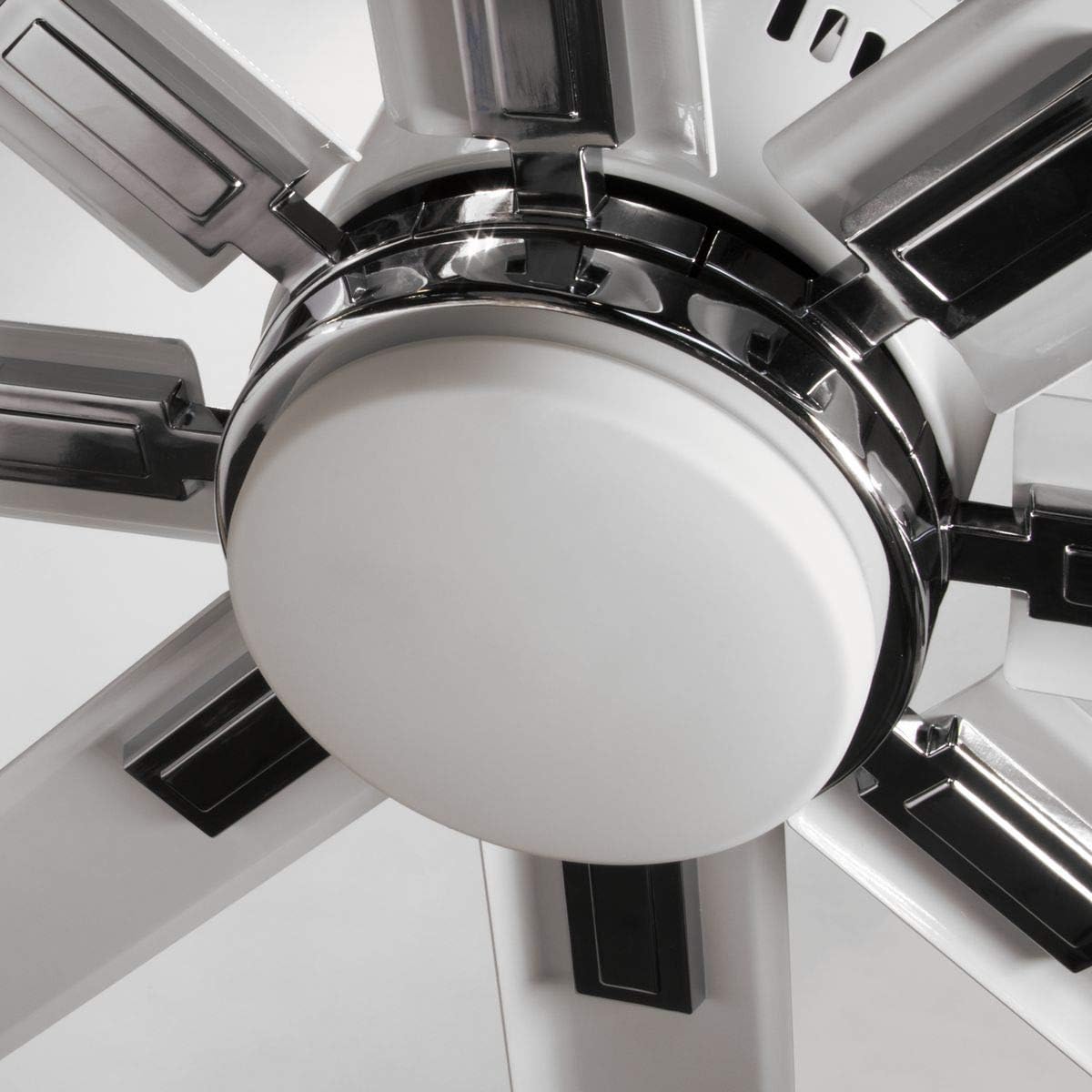 Progress Lighting P2550-3030K Vast Collection 72-in 18W LED Eight Blade Fan, White
