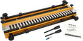 24' Dovetail Jig Machine, Versatile Dovetail Jig Kit Dovetail Gripper Cable Machine Portable Woodworking Tool Mini Template Kit for Precise Alignment, 0.512-1.18in Thickness, 11.8-19.69in Width