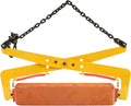 1764lbs Heavy Duty Stone Lifting Clamp 14'-35' Opening Adjustable Stone Clamp Scissor Lifter Clamp for Carrying & Vertical Transport of Concrete Blocks, Slate Sheets, Granite Slab, Timber (Yellow)