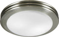 Good Housekeeping Yorkshire (90053) Decorative 80 CFM 2.5 Sones Bathroom Ventilation Exhaust Fan, Brushed Nickel