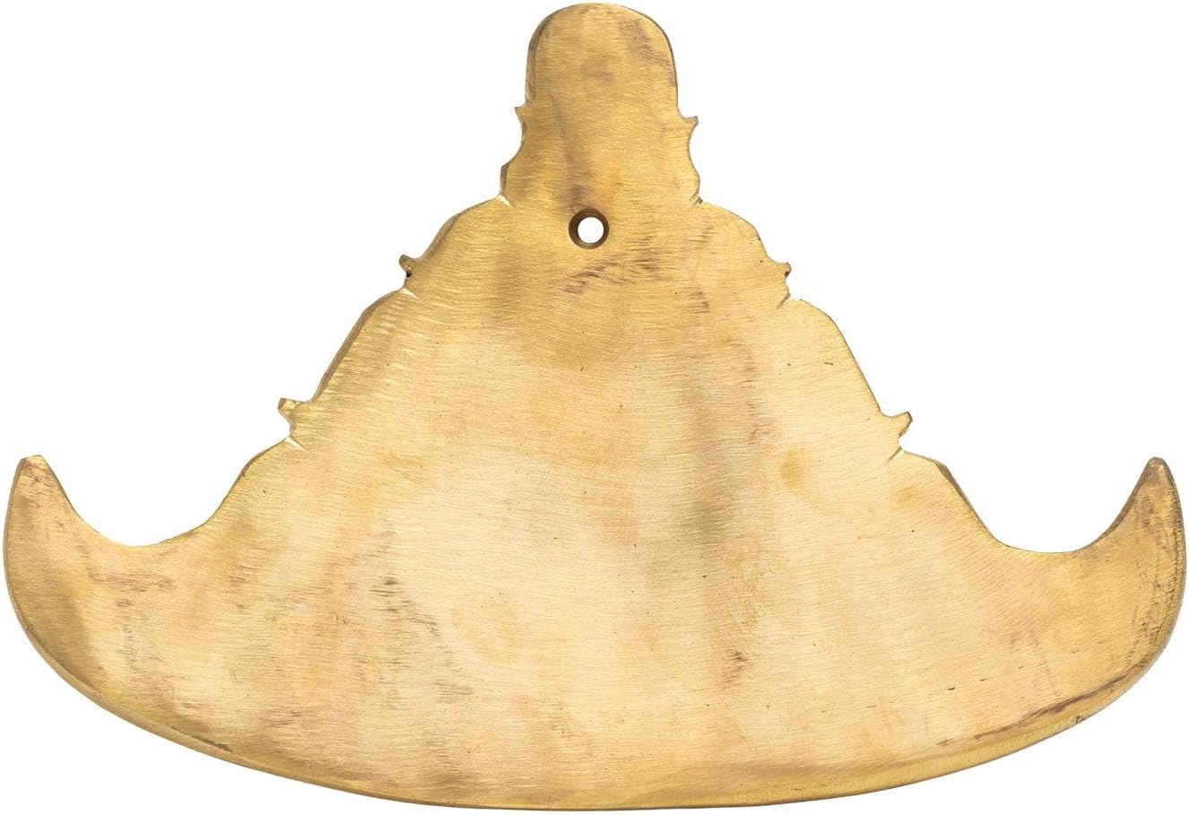 Plain Kyeezees (Burma Bells) - Includes String for Hanging & Mallet/Easy to Play Bronze Plate Chime Instrument from India/For Sound Healing & Meditation / 5 in to 12 in