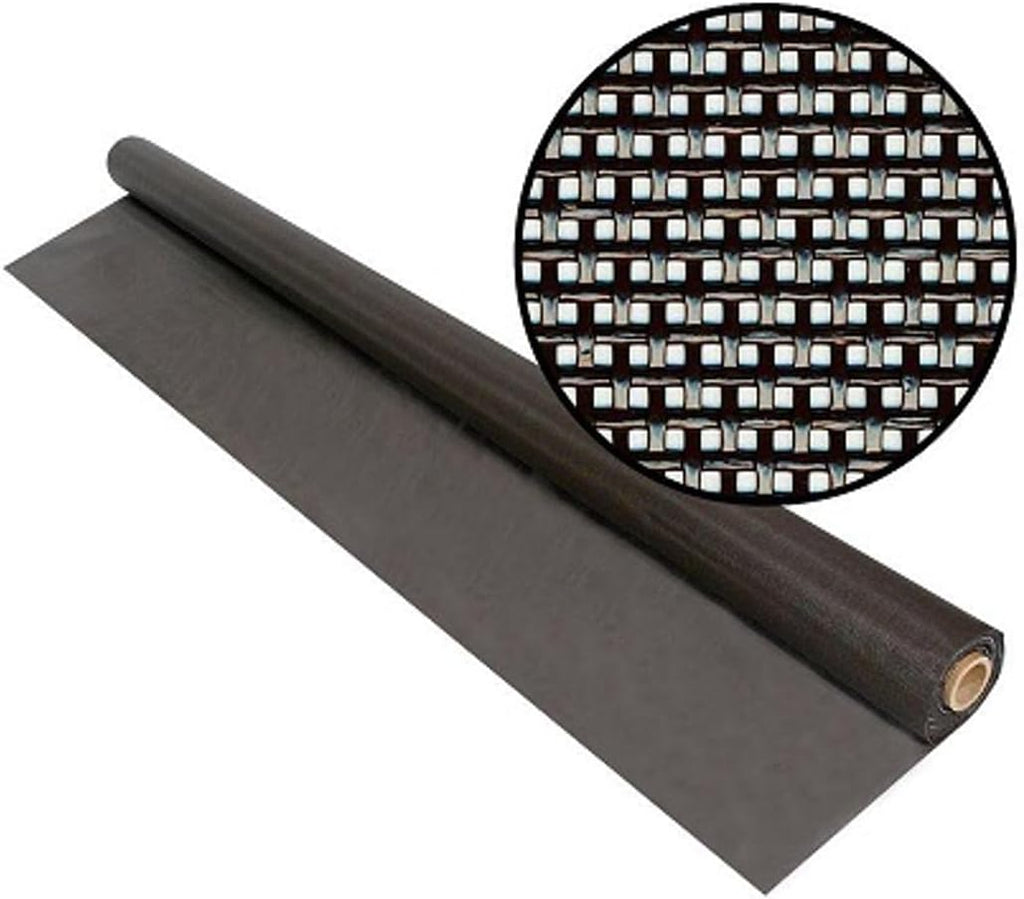 Phifer Solar Screen Mesh for Windows 80% Shade – Energy-Saving Solar Screen Roll 60 in x 100 ft, Black – DIY Exterior Sun Shades for Reduced Glare and More Privacy - Patio & Porch