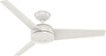 Hunter Fan 52 inch Ceiling Fan with No Light, Outdoor or Indoor White Ceiling Fan for Porch, Living Room, Office, Kitchen, Garage, 3 Blades (Renewed)