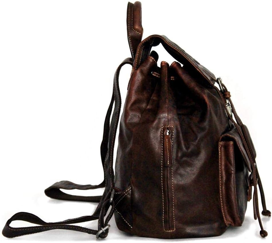 Jack Georges Voyager Drawstring Backpack #7517 (Brown)