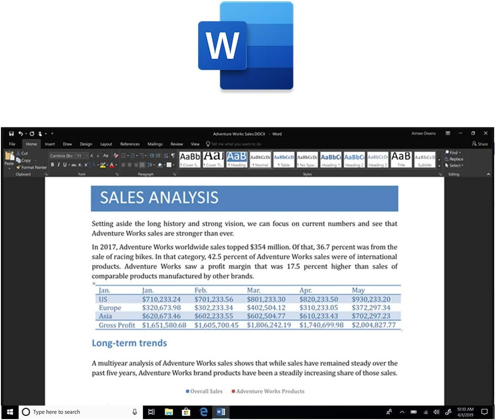 Microsoft Office 2019 Home & Student - Box Pack - 1 PC/Mac