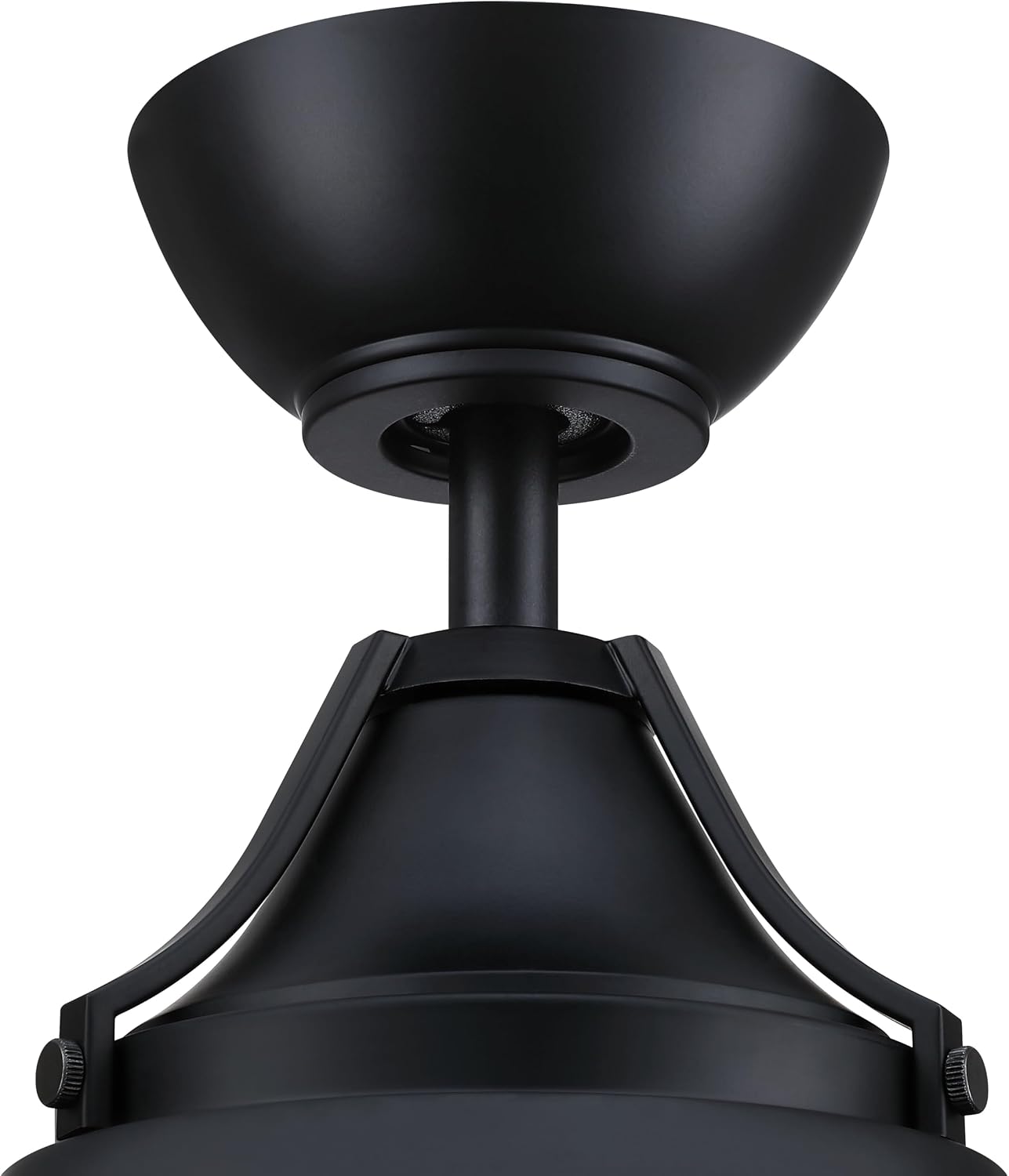 Craftmade 42' Union in Flat Black Finish Outdoor Ceiling Fan Integrated LED Light Kit, Remote Control Included, Smart WiFi Enabled w/Voice Activation, works w/Alexa & Smart Home Devices