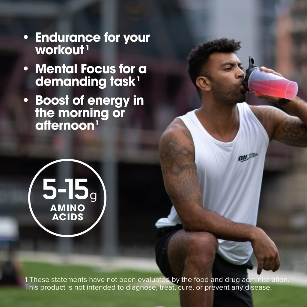 Optimum Nutrition Amino Energy - Pre Workout with Green Tea, BCAA, Amino Acids, Keto Friendly, Green Coffee Extract, Energy Powder - Blueberry Lemonade, 30 Servings (Packaging May Vary) (Pack of 6)