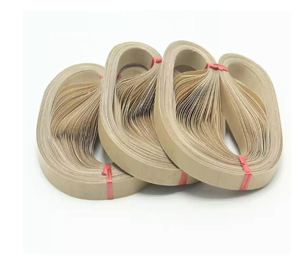 Band Sealer White Belt,Size 750/770/810/1170mm FR900 Continuous Band Sealing Machine Seamless Ring Belt 50pcs/Bag(810x15x0.2mm)