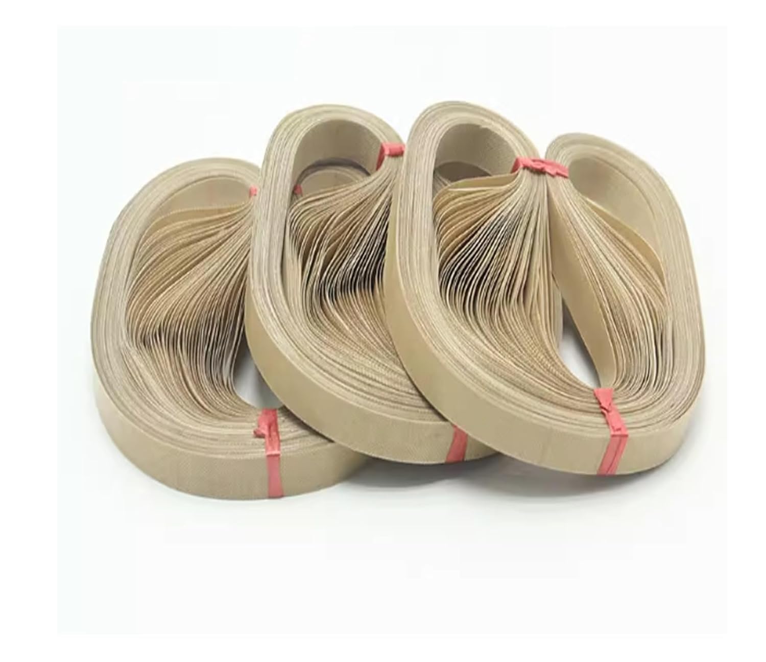 Band Sealer White Belt,Size 750/770/810/1170mm FR900 Continuous Band Sealing Machine Seamless Ring Belt 50pcs/Bag(810x15x0.2mm)