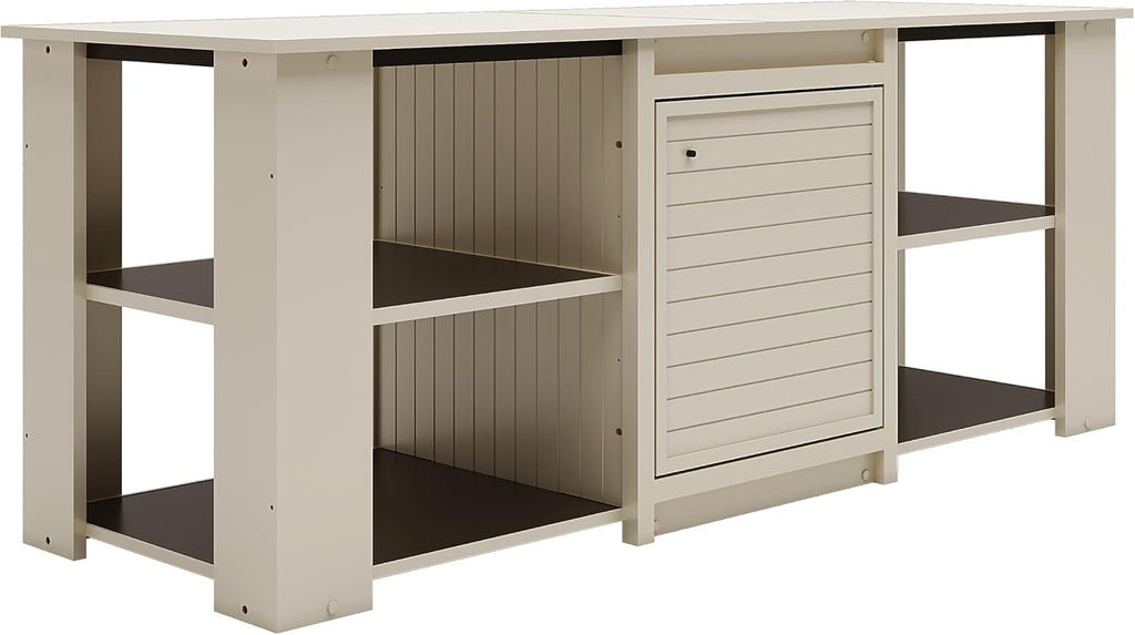 New Age Pet® ECOFLEX® 72' Jumbo Versa Stand, Standard Height Cabinet for Reptile & Small Animal Habitat, Lounge in Maple