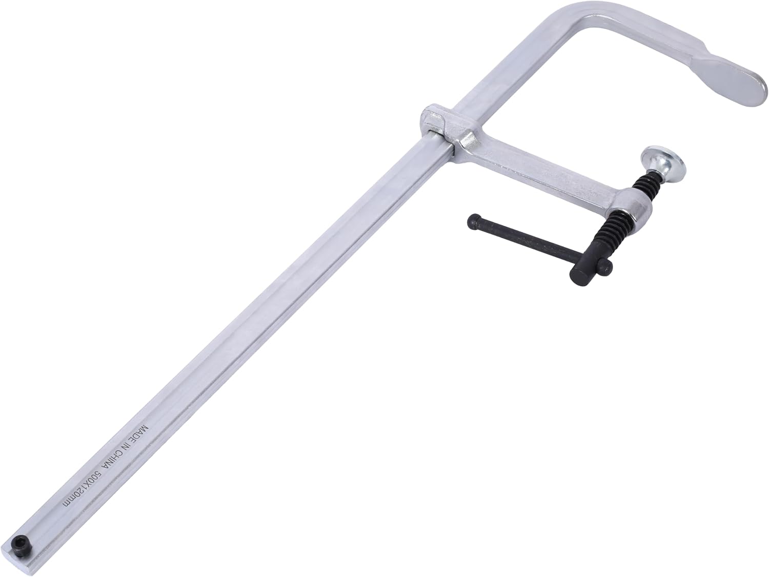 4-Piece Heavy-Duty Steel F-Clamp Set: 2x12' (3' Throat) + 2x20' (4-3/4' Throat) for Welding & Woodworking
