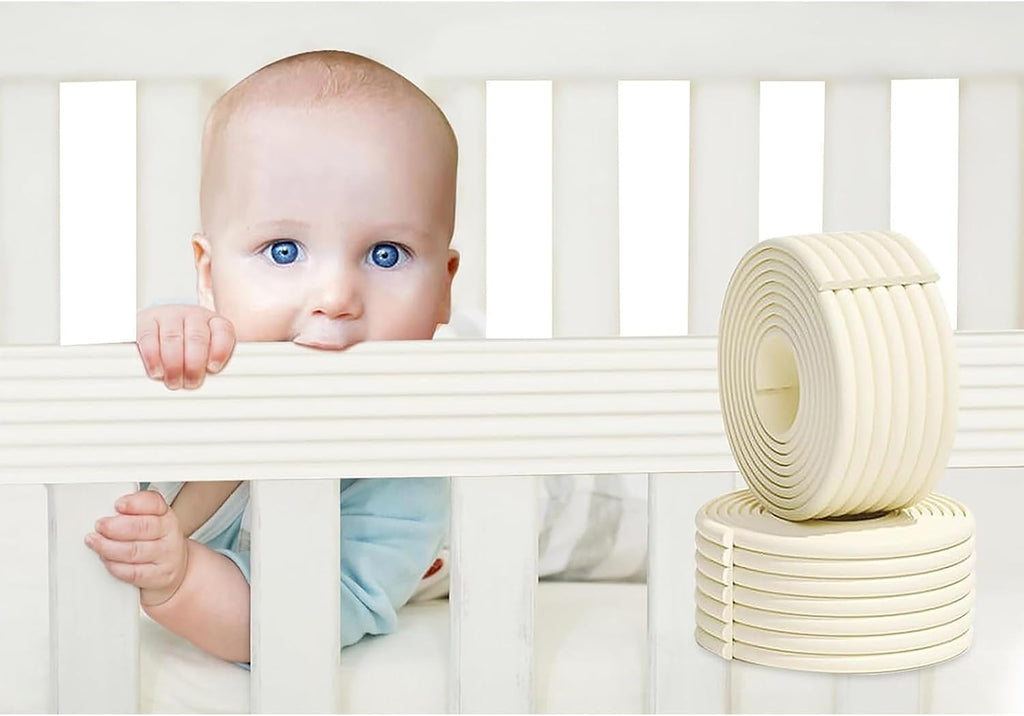 Soft Protective Foam Cushion, Wide Edge Protector Strip, with Strong Adhesive Tape, Baby Protective Pad, for Different Size Furniture, Suitable for Home, Nursery(Pink,20M)