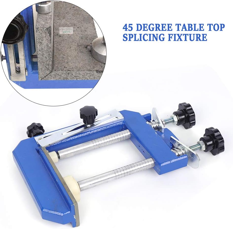 45° Stone Bevel Mitre Clamp Granite Marble Slab Install Bevel Fixture Hand Tool Countertop Seam Splicing Fixture Slab Install Tool (5pcs)
