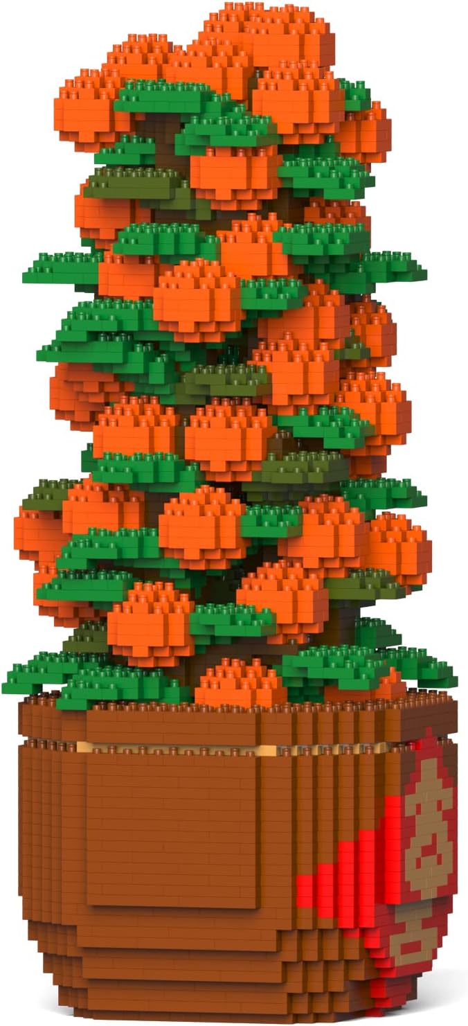 JEKCA Tangerine Tree 01S | Lunar New Year Plastic Building Blocks | Age 14+