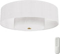 Hunter Fan 30 inch Ceiling Fan with Light and Remote Control, Luxe Gold and Fresh White Indoor Fandelier, Small Room Fandelier for Bedroom, Living Room, Kitchen & Home Office (Renewed)