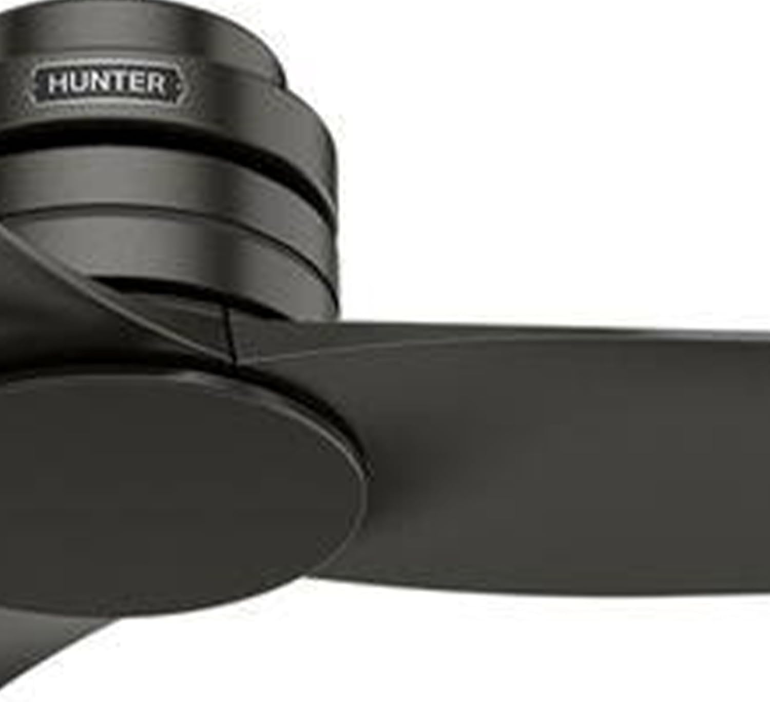 Hunter Fan Outdoor or Indoor Ceiling Fan, 52 in Noble Bronze Ceiling Fan with Remote and No Light for Patios, Living Room, Bedroom, Porch, Garage (Renewed)