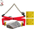 Granite Slab Lifting Clamp Heavy Duty Stone Scissor Lifter Clamp for Carrying and Vertical Transport(12in)