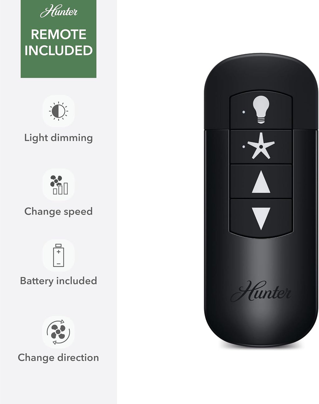 Hunter Brazos Outdoor with LED Light 52 inch Fresh White - Fresh White
