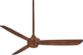 MINKA-AIRE F727-DK Rudolph 52' 3-Blade Ceiling Fan in Distressed Koa Finish with Distressed Koa Blades