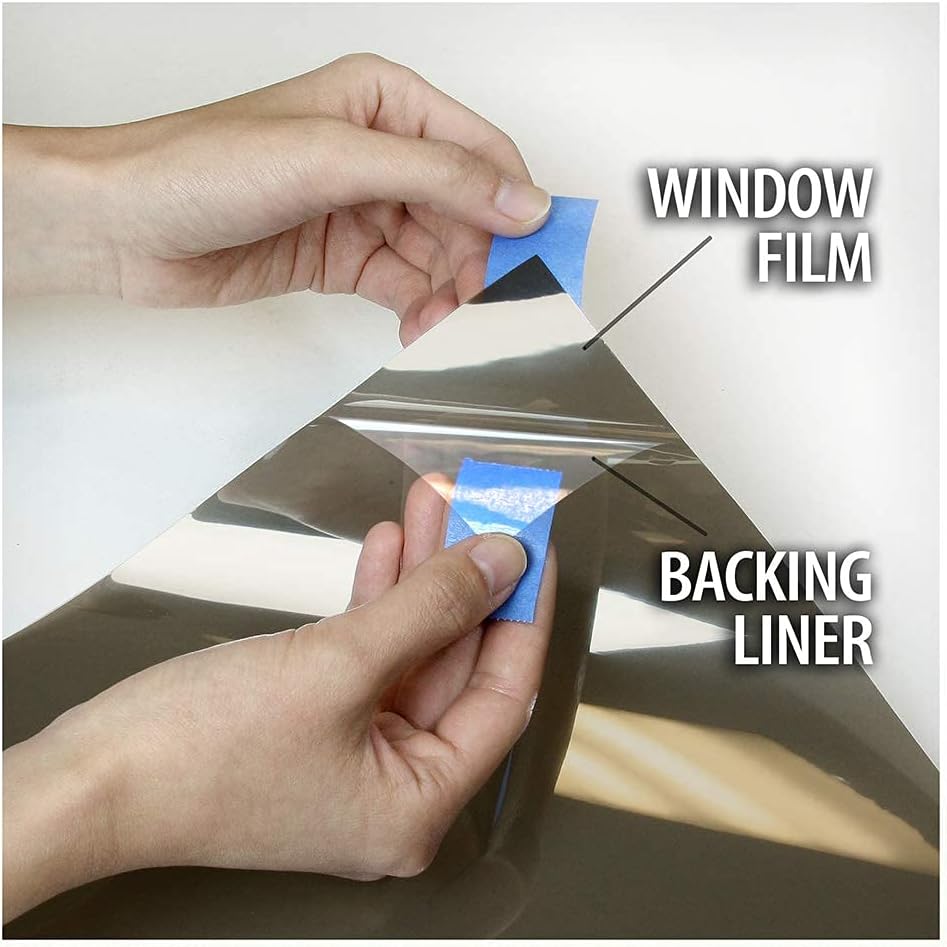 BDF BRZ20 Window Film Bronze Reflective Sun Control and Daytime Privacy (Dark) - 48in X 24ft