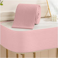 Self-Adhesive Foam Safety Strips, Multifunctional Corner & Edge Guards for Furniture, Tables, Stairs, Baby Proofing, Wall Padding (Pink, 5M Length)