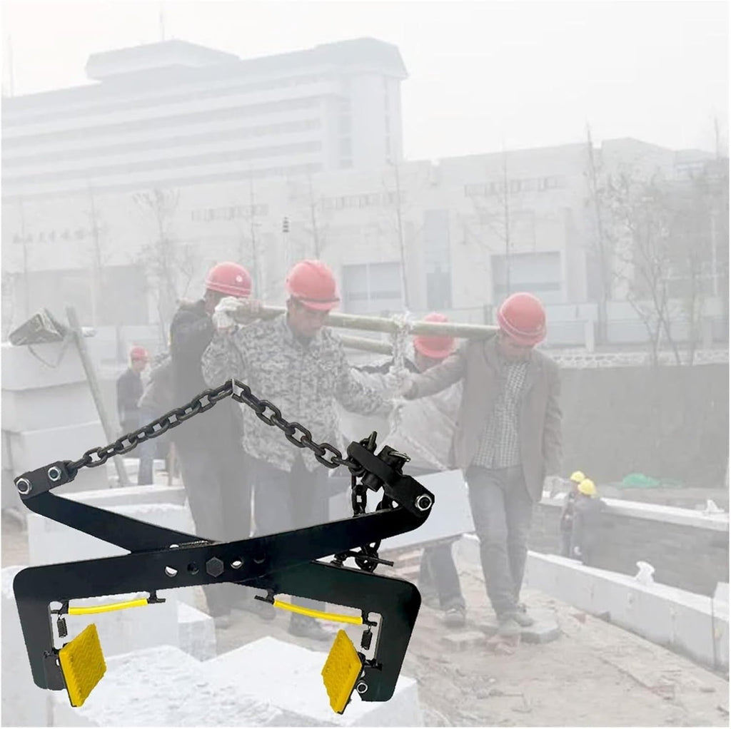 Granite Slab Lifting Clamp Stone Heavy Duty Lifting Clamps for Granite Stone Marble Slate Rock Brick(12in)
