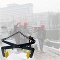 Granite Slab Lifting Clamp Stone Heavy Duty Lifting Clamps for Granite Stone Marble Slate Rock Brick(12in)