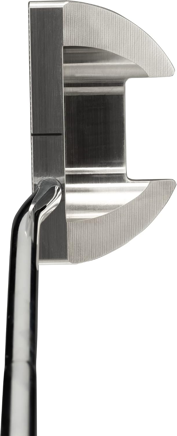Bell III H-365 Half-Offset CNC Milled Half-Mallet Standard Golf Putter + Winn 15' Counter-Balance Grip | Made in USA