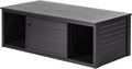 New Age Pet Lo‑Boy Versa Stand for Reptile Terrariums, Low-Profile ECOFLEX Cabinet for Stacked Large, 48' Mojave Reptile Habitats, Espresso Black