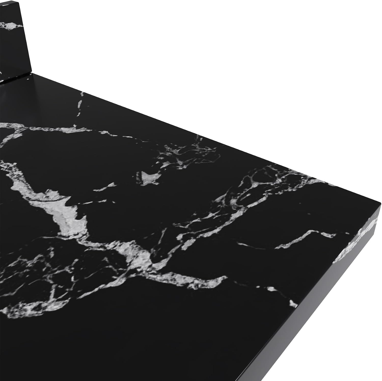 ARIEL Cambridge 48 Inch Single Rectangle Sink Bathroom Vanity with Nero Marquina Black Quartz Countertop 1.5 Inch in Vintage Green