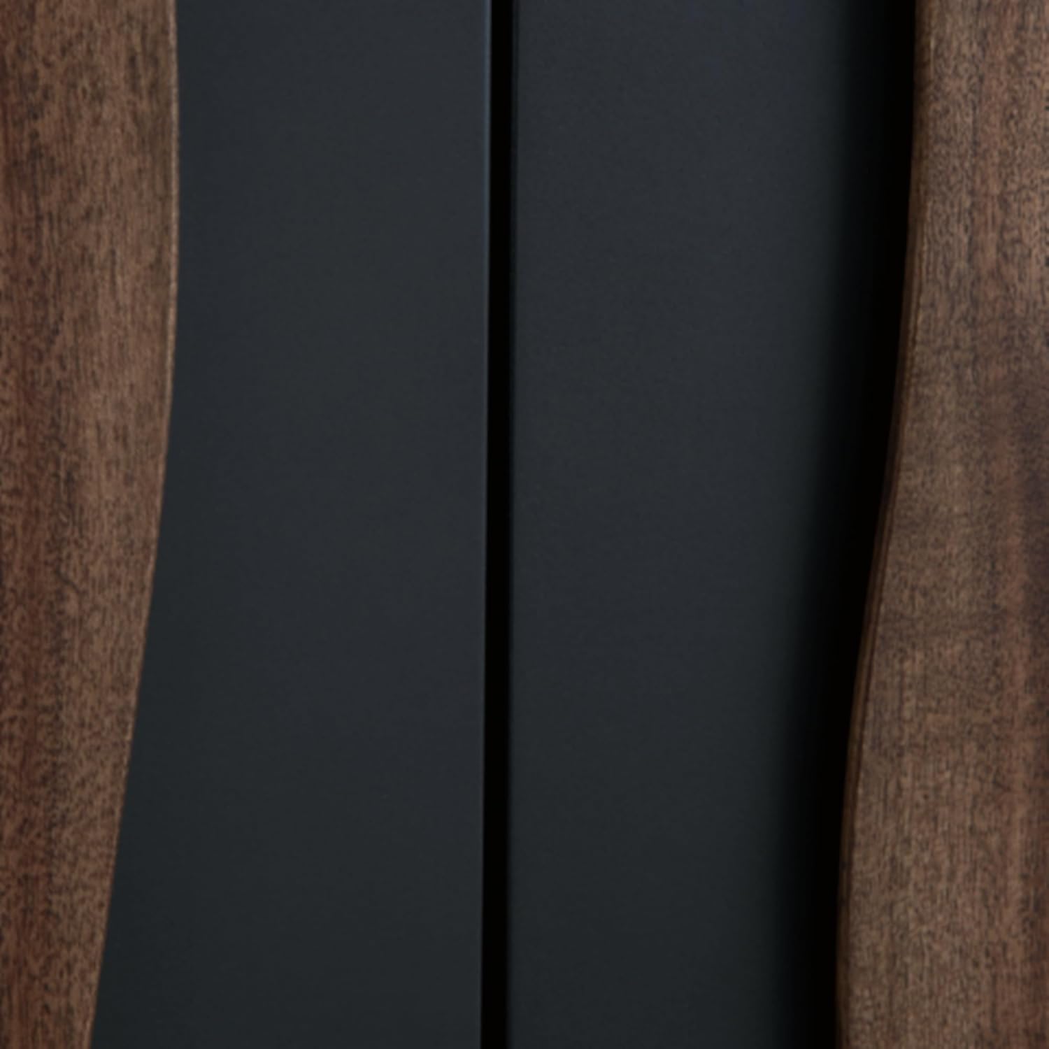 Signature Design by Ashley Welby Accent Cabinet, 71' Live Edge Storage Cabinet, Crafted with Acacia Wood, Acacia Veneer and Engineered Wood, Modern TV Stand Console, Brown/Charcoal