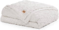 UGG Adalee Faux Fur Twin Blanket for Bed, Soft Blanket or Warm Large Throw for Couch, Washable Twin XL Bedding, Luxury Bedroom Decor, 66' x 90', Natural White